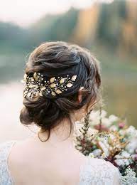 Wedding Inspiration Against A Golden Fall Backdrop Belarus Wedding Inspiration Bridal Hair And Makeup Elegant Wedding Hair Bridal Hair