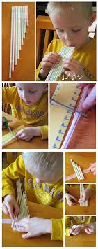 Children Ideas Make With Your Kids Your Own Pan Flute From Drinking Straws Easy Tutorial For A Homemade Musical Instruments Diy For Kids Crafts For Kids