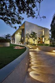 Glass walls increase the perception of space, there is a stylish mezzanine. 220 Modern Villa Design Ideas Modern Villa Design Villa Design Modern Architecture
