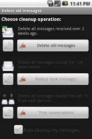 A good application that enables you to send and receive messages with all your friends and family. Delete Old Messages For Android Apk Download