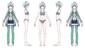 Blueprint Anime Buscar Con Google Create Anime Character Character Design Girl Anime Character Design