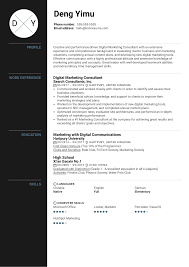 For example, hobbies and interests, skills, achievements. Digital Marketing Consultant Resume Sample Kickresume