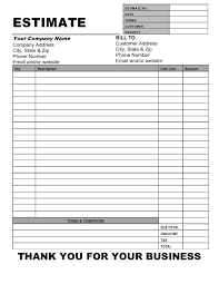 estimate invoice template platinum pdf business etsy