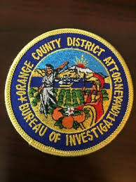 Orange County California District Attorney Investigator Patch Police Patches Patches Orange County California