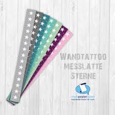 Selbstklebende Schmale Messlatte Sterne Wandtattoo Kindermesslatte Fur Turrahmen Turrahmen Messlatte Sterne