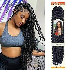 Twist Hair Water Wave Crochet Braids Passion Extension Braiding 18 Inch 6 Pack 735935341873 Ebay Braided Hairstyles Braid In Hair Extensions Twist Hairstyles