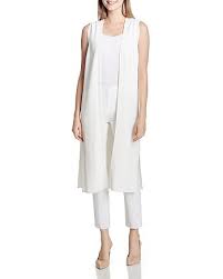 02:45 slinky brand waterfall knit duster vest layer your look for added dimension. Calvin Klein Open Front Sweater Knit Duster Vest Bloomingdale S