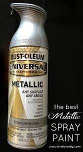 Livelovediy How To Update A Thrift Store Lamp Silver Spray Paint Metallic Spray Paint Silver Spray