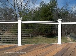 Permaporch® railing is prefinished white, but accepts paint easily, and is weatherproof, virtually maintenance free, and comes with a. Deck Railing Gallery Hnh Deck And Porch Llc 443 324 5217