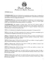 Según establece el decreto presidencial el horario de toque de queda será de lunes a viernes de 7:00 de la noche a 5:00 de la mañana y los sábados y domingos de 5:00 p.m. Gobierno Extiende Toque De Queda Hasta El 17 De Mayo