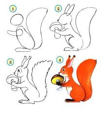 In Stappen Tekenen Dieren Tekenen Eenvoudige Tekeningen Leer Tekenen