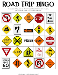 Printable Road Trip Bingo Road Trip Bingo Road Trip Trip