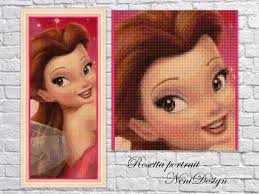 Rosetta Portrait Cross Stitch Pattern Rosetta Cross Stitch Tinkerbell and  Friends DIY Rosetta Fairy Fairy Cross Stitch Kids Room Decoration