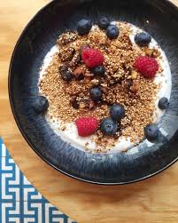 Baci Di Dama Living Glutenfree On Instagram One Great Homemade Glutenfree Quinoa Granola For Breakfast At Obladicafe In Pa Sweet Tooth Quinoa Granola Food