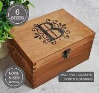 Wooden Boxes | Personalised Memory Box | Wooden Keepsake Box ...