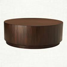 I have a coffee table and 2 matching end tables. Unique Round Wooden Coffee Tables Round Wooden Coffee Table Arhaus Furniture Brown Coffee Table