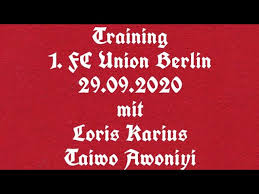 Marvin friedrich, robin knoche, niko schlotterbeck; Training 1 Fc Union Berlin 29 09 2020 Mit Loris Karius Und Taiwo Awoniyi Youtube