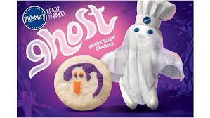 Beat together the egg and vanilla in. Pillsbury Shape Ghost Sugar Cookie Dough Ghost Sugar Cookies Pillsbury Cookie Dough