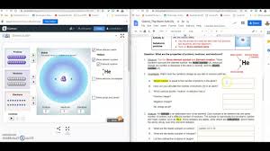 Student exploration periodic trends gizmo answer key. The Atom Activity Gizmo Assignment Youtube