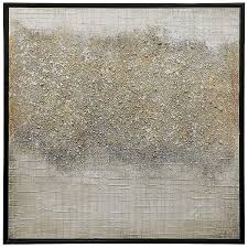 Abstract silver gray blue ribbon wall art fine art canvas prints moder. Silver And Gold Rupture Framed Canvas Art Print Kirklands