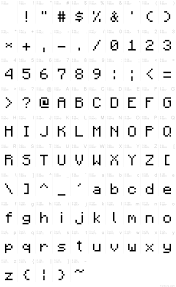 If you're interested in creating a font with bitfontmaker, all you need to do is draw ea. Minecraft Regular Font Minecraft Font Minecraft Party Minecraft Birthday