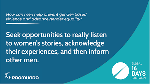 We did not find results for: 10 Ways Men Can Prevent Gender Based Violence For 16 Days Of Activism Promundo