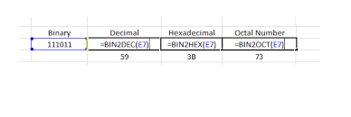 Easiest Binary To Decimal Conversion Using Ms Excel Decimal Conversion Decimals Binary