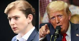 Barron Trump Meets NYU Professor Who Called Dad Donald Trump A 'Threat'