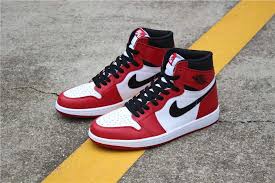 Air Jordan 1 Retro High Og Chicago White And Black Varsity Red Air Jordan 1 Retro High Og Chicago Air Jordans Retro Air Jordans Nike Shoes Jordans