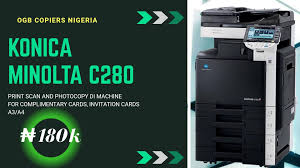 Konica minolta introduces the new bizhub colour c250i c300i c360i. Konica Minolta Bizhub C280 28 Copies Per Ogb Copiers Nigeria Facebook