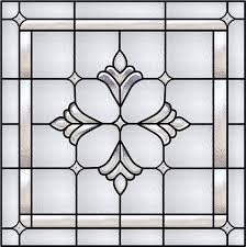 Bradham Bevel Window Decorative Window Film Stained Glass Window Film Decorative Window Film Faux Stained Glass
