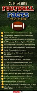 American football rules and positions generally consist of three different groups of players, such as Top 20 Facts About Football History Popularity Rules More Facts Net