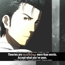 Okabe Rintarou Steins Gate Steins Anime Anime Quotes