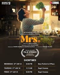 Really looking forward to Sanya Malhotras upcoming movie Mrs. :  rBollyBlindsNGossip