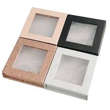 Private Label Eyelash Packaging Container Empty Square Lash Boxes Glitter Box Buy Square Lash Boxes Eyelash Packaging Gl Eyelashes Box Packaging Custom Boxes