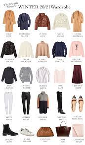 Winter 2020 2021 Capsule Wardrobe The Brunette Nomad Fashion Capsule Wardrobe Capsule Wardrobe Women Capsule Wardrobe Outfits