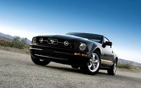 Black Ford Mustang Gt Wallpaper Wide Black Mustang 2008 Ford Mustang Ford Mustang Gt