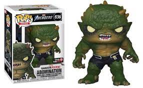 During the trailer, you can see that there's a quick shot of abomination facing off against the hulk. Funko Pop Avengers Game Checklist Gallery Exclusives List Chase Info