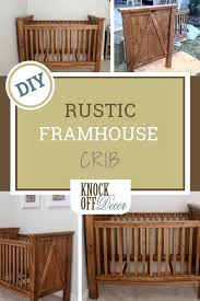 Complete cut list, plans, and tutorial to make a small farmhouse table if you're short on space. Rustic Farmhouse Crib For Under 200 Knockoffdecor Com
