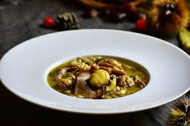 We did not find results for: Zuppa Di Castagne Funghi Porcini E Orzo Bacchette E Pomodoro