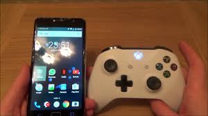 How To Connect A Bluetooth Xbox One S Controller To Android Mobile Cell Phone Youtube
