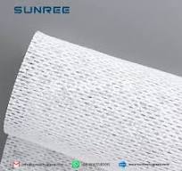 Mesh Polyester PET Wood Pulp Wet-laid Spunlace Nonwoven Fabric
