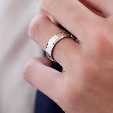 Pin By Hitched Wedding Bands On Silver Wedding Bands Mens Wedding Bands Rings Ceremony