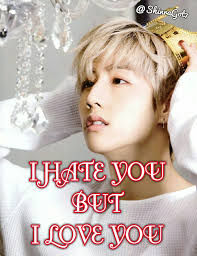 I HATE YOU BUT I LOVE YOU