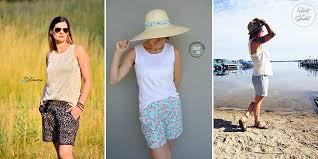 Aber auch für anfänger, die das nähen erst lernen wollen, sind die gratis anleitungen gut geeignet, um die ersten schritte an der nähmaschine zu wagen. Damen Shorts Zoey Kostenloses Schnittmuster Nahanleitung Snaply Magazin
