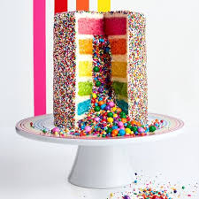Use a dictionary to find out the meaning of the new words. Flour Shop Rainbow Explosion Cake Kit Williams Sonoma