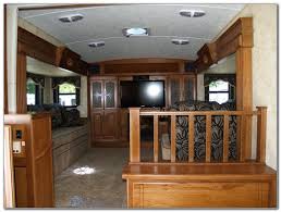 Easily haul your golf cart or motorcycle without giving up. Front Living Room Fifth Wheel Wild Country Fine Arts