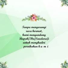 Kata kata undangan lewat wa tanpa mengurangi rasa hormat. Undangan Digital Wedding Masa Kini Paling Murah No Ongkir Shopee Indonesia
