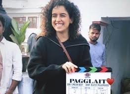 The film was produced by shobha kapoor, ekta kapoor. After Shakuntala Devi And Ludo Sanya Malhotra S Pagglait Also Takes The Digital Route To Stream On Netflix Bollywood News Bollywood Hungama