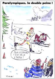 Ce logo a été dessiné en 1913 par pierre de coubertin. Caricature Jeux Paralympiques A Voir